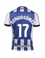 Real Sociedad Sergio Gomez #17 Hjemmedrakt 2025-26 Korte ermer